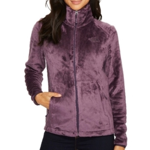 north face osito black plum